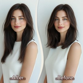 Benehair Invisible Wire Hair Extensions 20 Inch Transparent Wire Adjustable Size Clip in Hair Extension Long Wavy Secret Synthetic Hair Piece for Women(Light Brown to Blonde, 130g)