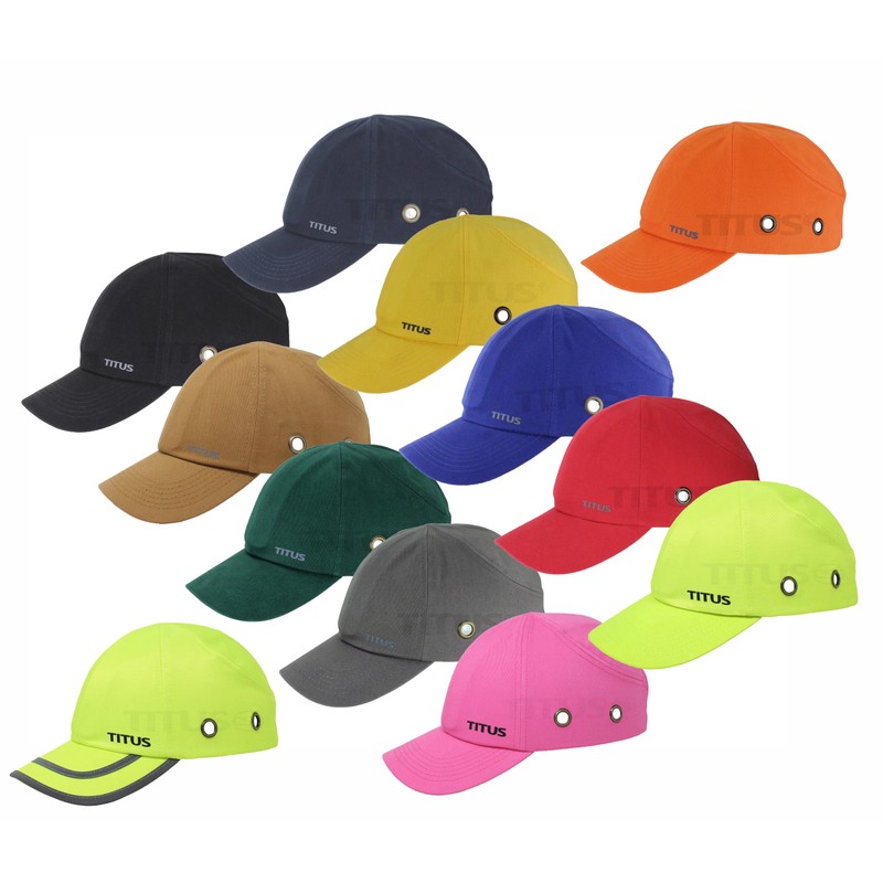 TITUS Lightweight Safety Bump Cap - Baseball Style Protective Hat