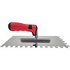 Tiling Set 2-Piece with Smoothing Trowel Rust-Proof Teeth 8 x