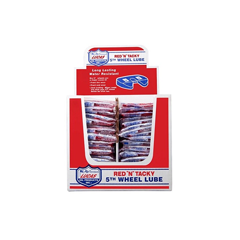 Lucas Oil 10676-48PK 5th Wheel Grease - 2.5 oz., (Pack
