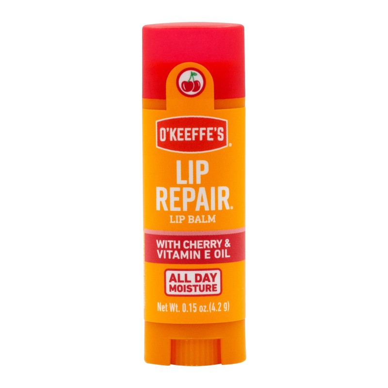 O'Keeffe's Lip Repair Lip Balm with Cherry & Vitamin E