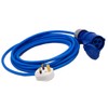 UK Made Mains Power 13Amp UK Plug to 16Amp IP44