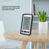 Pssopp Digital Wireless Rain Meter Gauge Household RCC Transmission Temperature