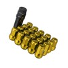 Motoforti Universal Car Lug Nuts Cone Seat Closed End Bulge