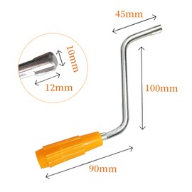 Pasta Machine Holder, Manual Pasta Maker Handle/Fixing Clip, Replacement Metal Crank for Pasta Machine