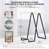 Large Plate Holder Display Stand - 10 inch Tall Plate