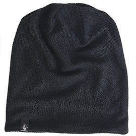 FORBUSITE Mens Slouchy Long Beanie Knit Cap for Summer Winter, Oversize