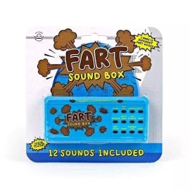 Gift Republic Handheld Fart Machine Sound Box - 12 TOTAL Fart Sounds - Gift Republic