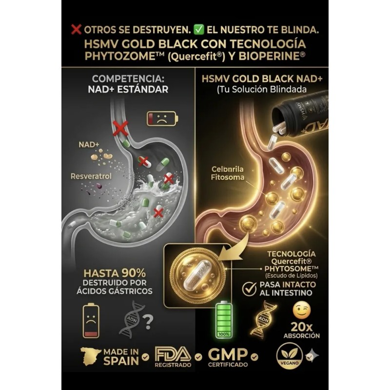 Nad+ Plus Real & Nr 1500mg - Resveratrol + Coq10