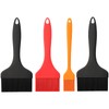 4 Stück backpinsel silikon, backpinsel, silikonpinsel, silikonpinsel küche, küchenpinsel, für