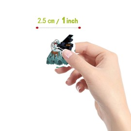 Piano Stickers (500 pcs), 10 Sheets Graphic Cartoon Aesthetics Decal Roll Self Adhesive Seals for Kids Girls Boys Teen Birthday Party Decoration Water Bottle Laptop Scrapbook Cards Envelope