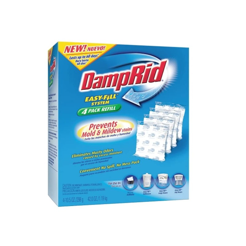 DampRid Easy Fill Moisture Absorber Refill No Scent 42 Oz,