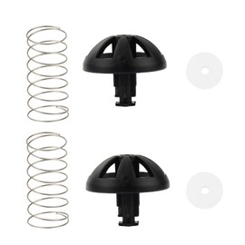Coffee Machine Brew Basket Bottom Spring Loaded Stopper Kits Replacement Brew Basket Fits For Mr. Coffee Hamilton Coffee Machine Accessory 990117900 990237500 (2 Pcs)