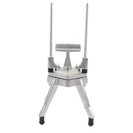 Commercial Vegetable Chopper with Replacement Blades, Stainless Steel French Fry Cutter Potato Dicer & Fruit Slicer for Restaurants & Home Kitchen