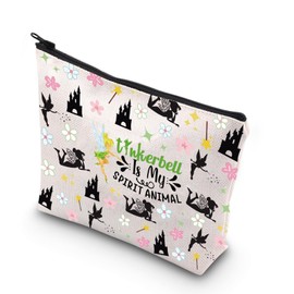 MYSOMY Fairy Tale Makeup Bag Pixie Dust Gifts Fairy Princess Gift Fairy Tale Fans Zipper Pouch (TinkerbelSpirit)