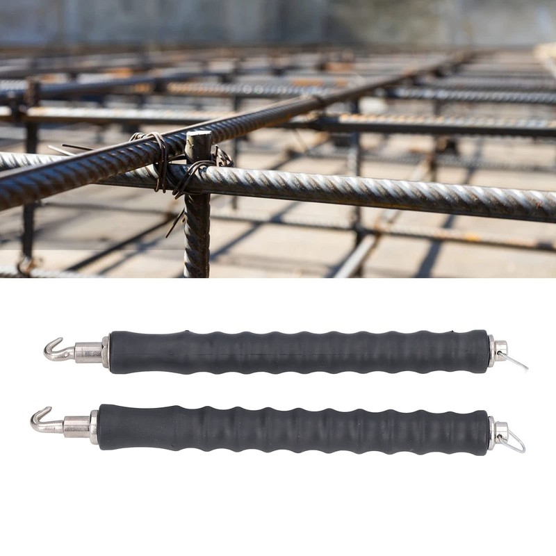 Rebar Tire Wire Tool, 2Pcs Rebar Tire Wire Tool, 30cm