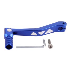 GOOFIT CNC Blue Motorbike Shift Lever Aluminum Folding Gear with Tools Replacement for TTR 50cc 160cc CQR250 CRF50 70 Most Dirt Pit Bikes ATV UTV