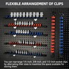 Reniteco Socket Organizer Drive ABS Tools - Red Socket Holder,