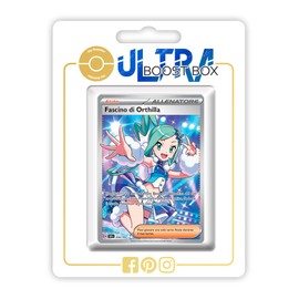 my-booster Fascino di Orthilla (Lisia's Appeal) 234/191 Shiny Full Art Trainer X Scarlatto e Violetto 8 - Scintille Folgoranti