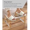 Stainless Steel Toilet Stool， Durable, Easy to Clean, and Comfortably
