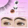 FADLASH Lash Clusters Natural Eyelash Clusters DIY D Curl 8-16mm