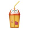 Anpanman Die Cut Straw Cup, 10.1 fl oz (300 ml)