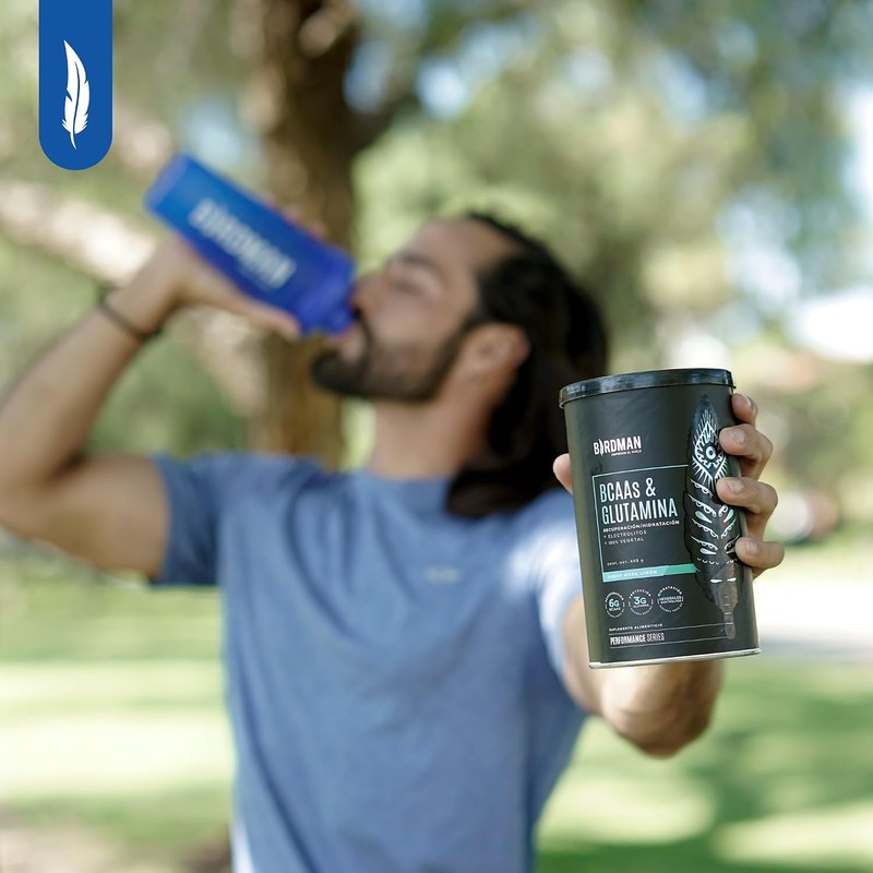 Birdman BCAAs + L-Glutamina Ratio 2:1:1 100% Vegetal, 0 Carbohidratos