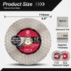 FOCSTOL Diamond Tile Saw Blade 4.5''(115mm) and Dry Diamond Drill