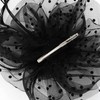 loacuony Fascinator Women's Feathers for Hats and Fascinators, black, Unit