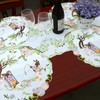 Simhomsen Embroidered Easter Bunny Table Runner (14 × 34 Inches)