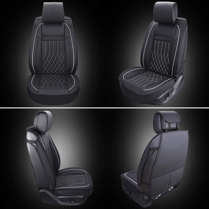Aierxuan Front Car Seat Covers Universal Fit for Honda Civic