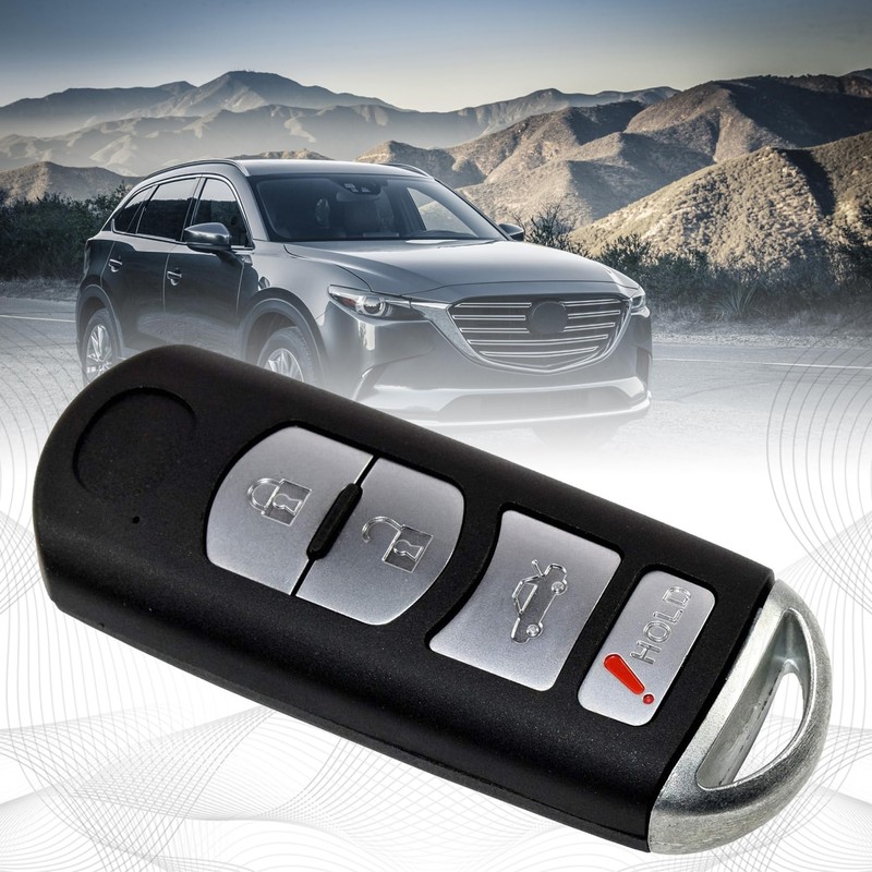 HQRP - Carcasa para llave a distancia sin llave con