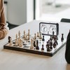 STERLING Games Analog Chess Clock, Professional Mechanical Chess Timer with
