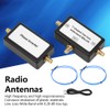 Portable Passive Magnetic Loop Antenna High HF Response 10kHz to
