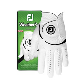 FootJoy WeatherSof Mens White Cadet Golf Glove - Extra Large - Left Hand Worn