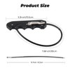 Uadme Portable Whip, 16.7 Inch Motorcycle Whip Get Back, Lightweight