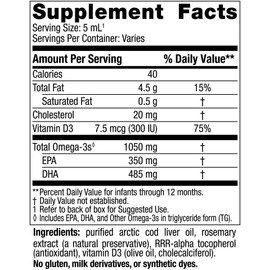 Nordic Naturals - DHA para bebés - 60 ml