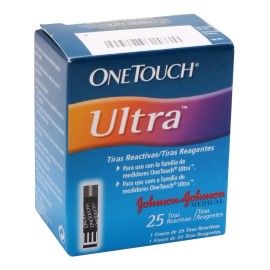 One Touch Ultra C/25 Tiras Reactivas