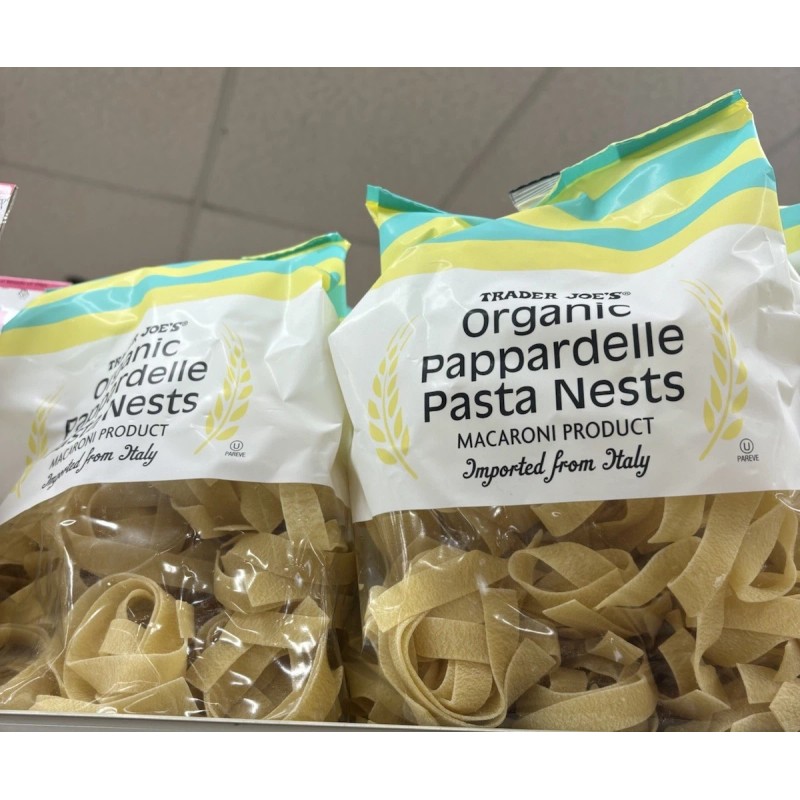 Trader Joe's 2 Packs Trader Joe's Organic Papperdelle Pasta Nests