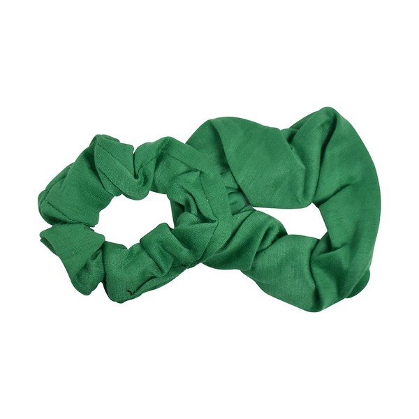 Set of 2 Solid Scrunchies - Kelly Green