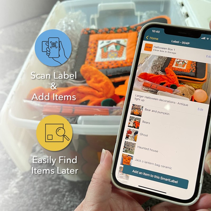 Smart Labels QR Code Stickers Pack of 48 (Original) Made