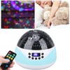 Remote Control Night Light LED Digital Display Night Light Projector