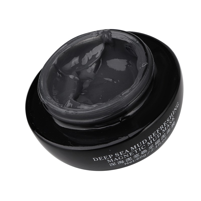 60g Black Magnetic Face Mud Mask Mineral Substance Mask Pore
