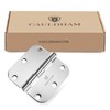 Cauldham (24 Pack) Heavy-Duty 3-1/2" Interior Door Hinges with 5/8"