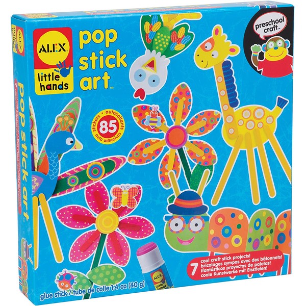ALEX Toys Little Hands Pop Stick Art Craft Kit