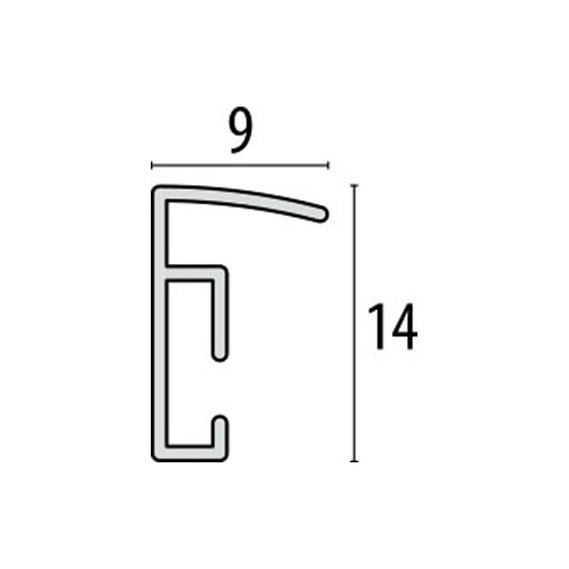 Zep KL13 Basic Plastic Frame