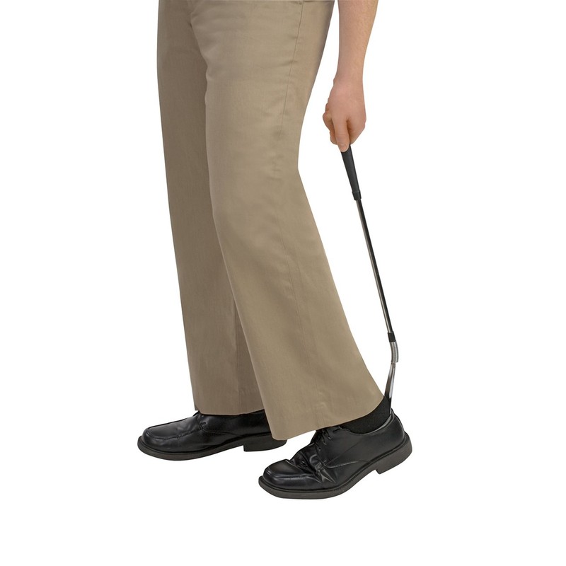 DMI 24" Long Handled Metal No Bend Shoe Horn with