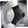OHPHCALL 2pairs Compression Foot Sleeves Ankle Toeless Socks for Plantar