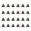 TEHAUX 100 Pieces Campanas de Manualidades, Mini Campanas, 12mm, Estilo