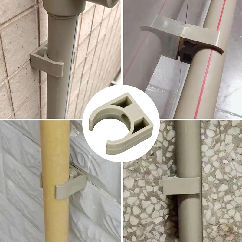 50 Pcs 20mm Conduit Clips Set, Water Pipe Buckle for